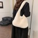 thumbnail image 2 of Bolso Hombro para Mujer Mano Suave Felpa Con Asa Superior Compras Gran Capacidad, 2 of 9