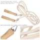 thumbnail image 4 of Fácil de transporte y Almacenar Jumprope de Crujido A Mano antideslizante, Jumproe Colectivo Duradero y Suave, Uso Personal O Grupal para Hombres, Mujeres, Adultos, Niños, Niños, 4 of 7