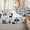 Charcoal White, variant on Erosebridal Cute Cartoon Train Track Zipper Twin Comforter Sets with Fitted Sheet and 2 Pillowcases,House Tree Zipper Bedding Set,Teal Red White,4-Piece,Reversible