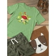 thumbnail image 3 of Frogs On Mushroom T-Shirt Toddler -Image by Shutterstock,  2 Toddler, 3 of 4