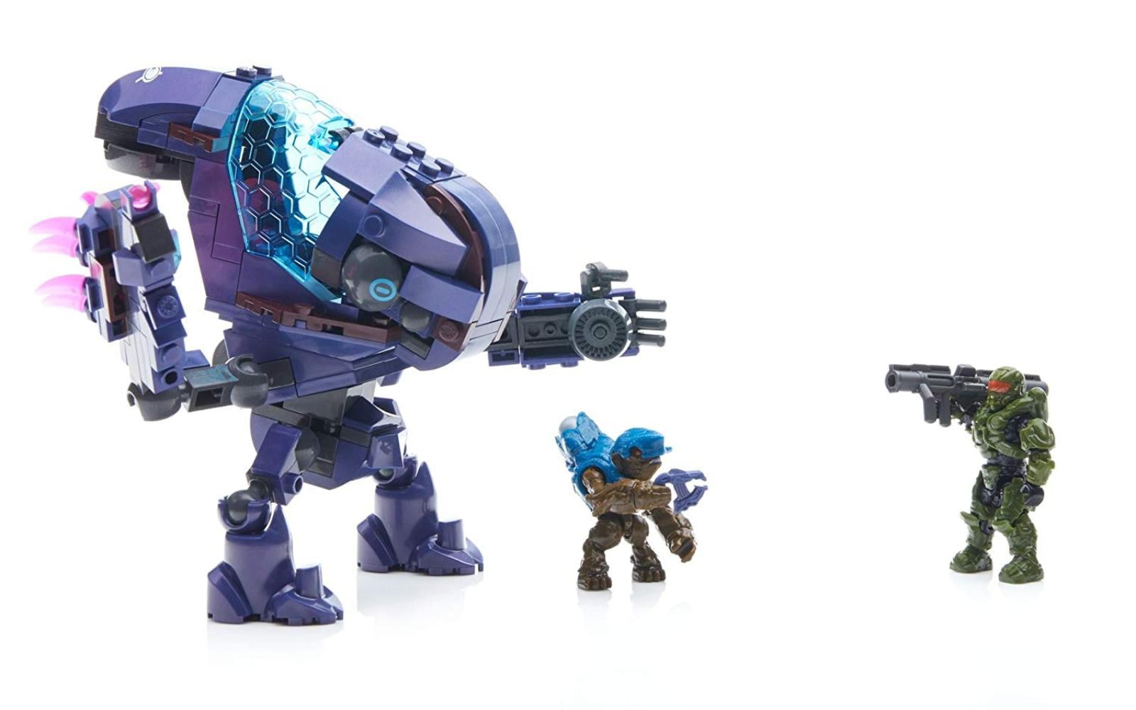 Lot of 5pcs New Mega Bloks Construx Halo Covenant Grunt Mini Figure Boy Toy Gift 