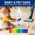thumbnail image 5 of Multi-Surface Floor Cleaning Solution Compatible with Tineco/Roborock Vacuum Mop, Cleaner Refill for All Mopping Robot Vacuums and Cordless Wet/Dry Mops (4 Bottle Pack, Original), 5 of 6