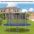 thumbnail image 4 of Gymax 16FT Trampoline Replacement Safety Enclosure Net Weather-Resistant, 4 of 10