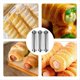 thumbnail image 3 of Juego de Moldes para Hornear Cannoli, Juego de Moldes de Cuerno de Crema, Moldes de Tubo de Cannoli de Acero Inoxidable, Molde para Hornear en Forma de Cono, 3 of 5
