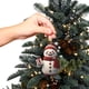 thumbnail image 1 of Mini Navideña Muñeco Nieve para Navidad Ventana Y Chimenea, 1 of 9