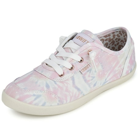 JENN ARDOR Women s Canvas Sneakers Low Top Lace-Up Classic Casual Shoes Women Walking Running Shoes Fashion Sports Non-Slip Shoes Fashion Sneakers
