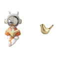 thumbnail image 1 of Estatua de astronauta,Estatua de astronauta,figura espacial,adorno,Figura decorativa de resina para escritorio,escultura decorativa para el hogar,Figura de pájaro,Figura de pájaro, 1 of 8