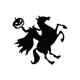 thumbnail image 1 of Kearding Pegatinas de pared decorativas de Halloween para el hogar, decoración de fiesta, calcomanía de puerta de PVC de doble cara, Kits de decoración para fiestas No.05, 1 of 6