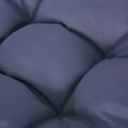 thumbnail image 6 of Shelton Wicker Outdoor Basket Chair with Cushion, Dark Gray and Gray, 6 of 9