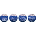 thumbnail image 2 of Darling Souvenir chocolate&nbsp;Candy Labels Bridal Shower Theme&nbsp;Round Stickers 190 Pcs-Blue, 2 of 2