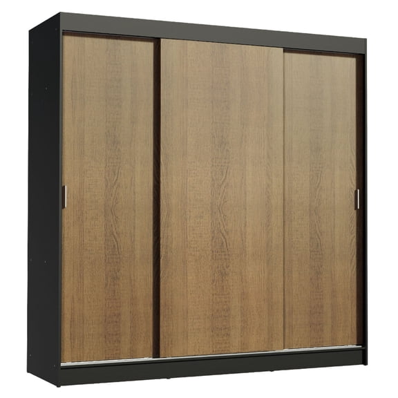 Ropero Closet Madesa Reno 3 Puertas Corredizas M/N