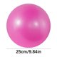 thumbnail image 3 of Pelota de Yoga y Pilates de Pvc de 25 Cm - Pelota de Ejercicio Antideslizante para Fitness, Entrenamiento de Core y Gimnasia - Ideal para Mujeres, Niños y Embarazadas - Azul, 3 of 7