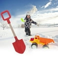 thumbnail image 4 of Plastic Shovel with Square Handle for Gardening and Beach Activities Lightweight Design Durable Construction for Outdoor Use, 4 of 6