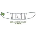 MORLOC SacRoLoc 8" Lumbar / Back Belt with Elastic Compression Strap