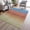 Coral, variant on Dalyn Rugs Machine Washable Indoor/Outdoor Chantille Coral 2'3" x 7'6" Runner Rug