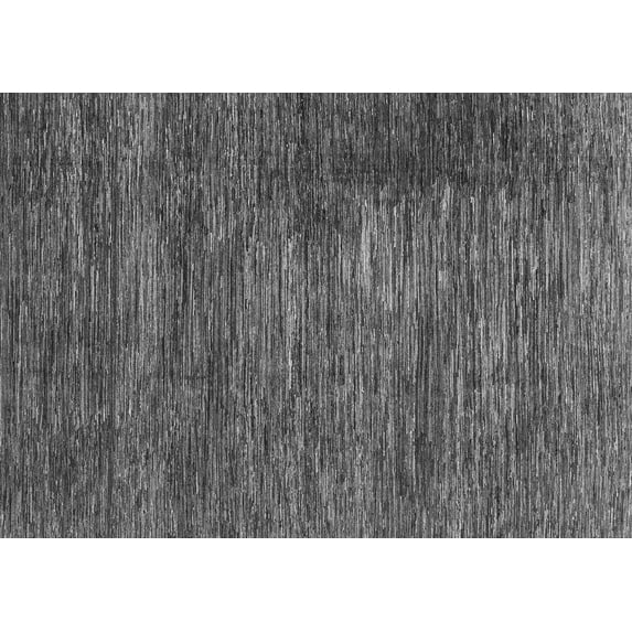 Ahgly Company Indoor Rectangle Abstract Gray Modern Area Rugs, 2' x 4'