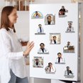 thumbnail image 3 of Clearance! Nowz Doctor's Locker Fridge Magnet Quirky Storage Art for Kitchen Decor Stickers,E, 3 of 7