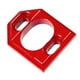 thumbnail image 3 of Placa de montaje de motor para coche RC, repuestos ligeros, chasis práctico de metal Rojo, 3 of 9