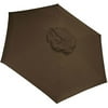 7` Brown Patio Umbrella