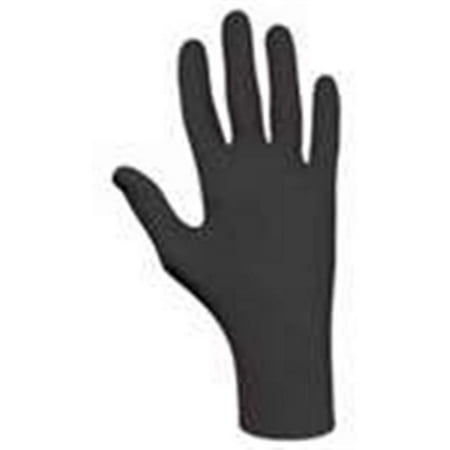 Best Glove 845-7700PFTL-N - Dek Nighthawk Disposable Gloves Nitrile - Black, Extra