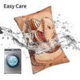 thumbnail image 6 of Yiaed Dinosaur Baking Delight Print Brushed Microfiber Envelope Pillowcases, Standard,Envelope Closure Pillow Cases(No pillow core)-20"x30", 6 of 6