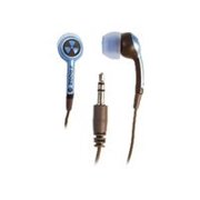 ZAGG IFROGZ EarPollution Plugz Earbuds with Mic, Black & Blue