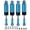 Blue, variant on NFTIGB 4pcs Metal Adjustable Shock Absorbers for MN 1/16 RC Crawler Car Upgrade Parts Blue (3.54 in / 9 cm)