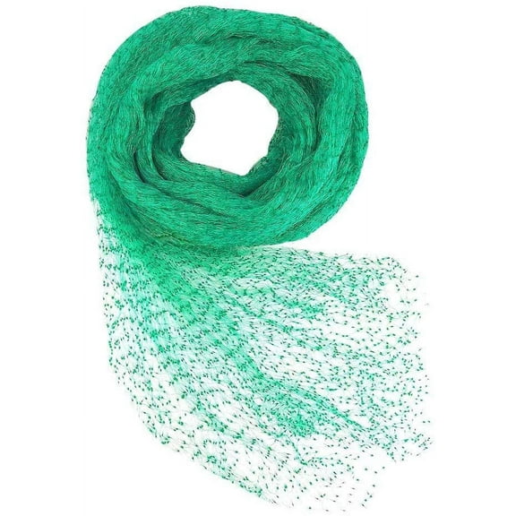 BUZIFU 4m x 10m Bird Netting Green Garden Anti Bird Pond Netting for Plant Protection Mesh Netting for Pest Control, Pea Fruit Netting 1.5x1.5 cm Holes