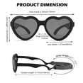 thumbnail image 3 of Gafas de Sol Polarizadas para Bebé NULOOQ Flexibles en Forma de Corazón, 3 of 5