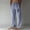 Blue, variant on Mens Pants Mens Work Pants Men Fashion Print Casual Elastic Waist With Pocket Trousers Sport Pants Golf Pants