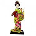 thumbnail image 3 of Muñecas Geisha japonesas étnicas, estatuilla de dama oriental, muñeca Geisha asiática de estilo vintage para decoración de mesa, estante para el hogar Estilo H, 3 of 8