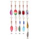 thumbnail image 4 of Señuelo Giratorio Con Cuchara Metal 10 Unidades/juego Colores Anzuelo Triple Pesca Dura, 4 of 9