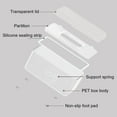 thumbnail image 3 of Mask Dispenser,Mask Holder Storage Box for Damp-Proof Mask Case with Cover, 3 of 5