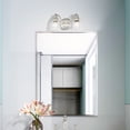 thumbnail image 5 of 15132-91 Livex Lighting Montgomery - 2 Light Bath Vanity In Transitional Style-7 Inches Tall and 13.5 Inches Wide-Brushed Nickel Finish, 5 of 14