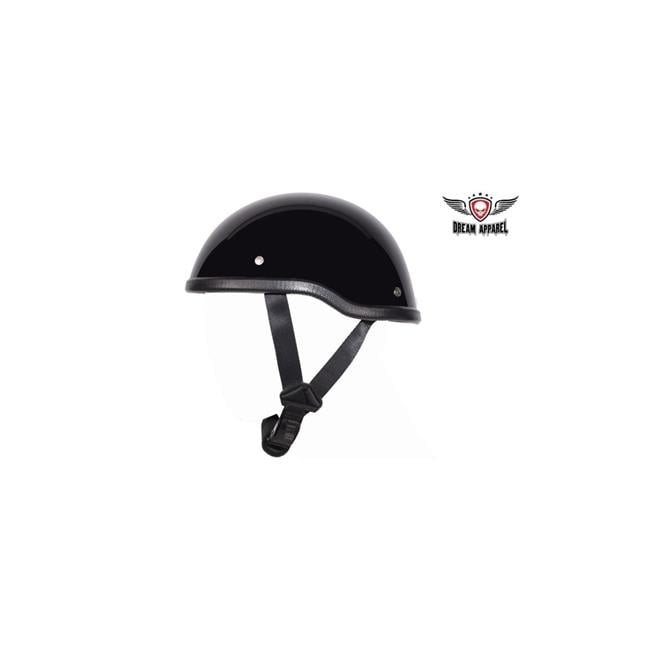Gloss Black Motorcycle Novelty Skull 
