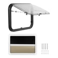 thumbnail image 2 of Window,  Sound Insulation RV External Push Window Push Pull Style Round Corner  for, 2 of 8