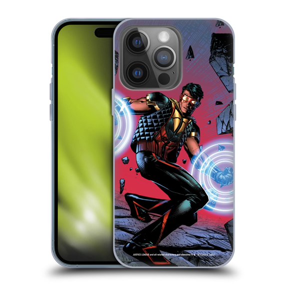Head Case Designs Officially Licensed Justice League DC Comics Other Members Comic Art Vibe Soft Gel Case Compatible with Apple iPhone 14 Pro