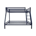 Mainstays Premium Twin over Full Metal Bunk Bed, Blue
