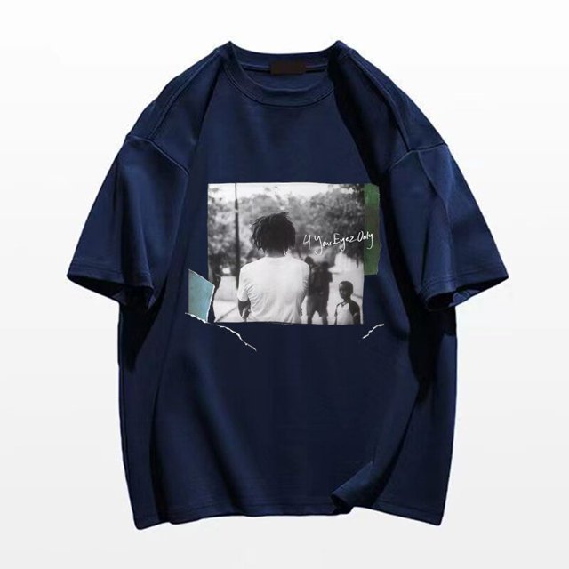Camiseta negra '4 Your Eyez Only' para hombre, camiseta de gran tamaño con estampado de J. Cole, camiseta de manga corta de algodón, gran oferta, camiseta de moda para mujer, envío gratis xuanjing unisex
