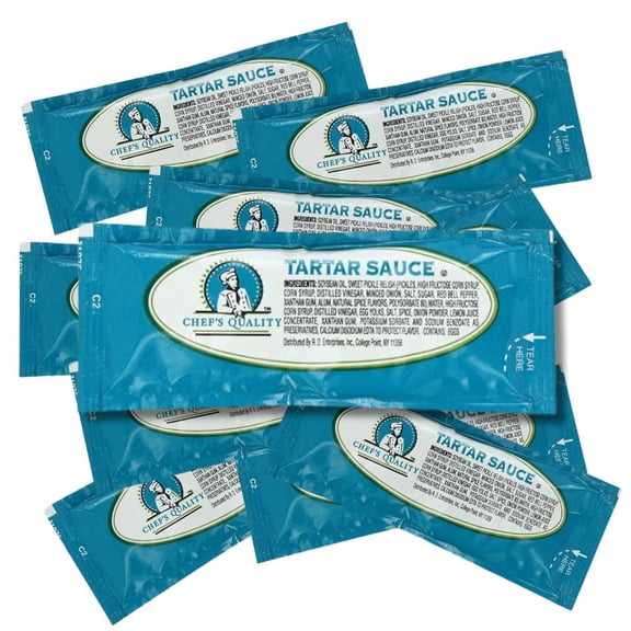 Chef's Quality Tartar Sauce 12 Gram Packets Kosher 200 Count