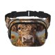 thumbnail image 1 of Disketp Cute Cow Sunflower Crown A Riñonera de Doble Capa, Bolsa de Cintura Ajustable para Viajes, Correr y Senderismo, Riñonera Ligera para Hombre y Mujer, 1 of 9