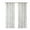 White, variant on Gracie Mills Zephyr Costal Lightweight Burnout Sheer Window Curtain - GRACE-8582