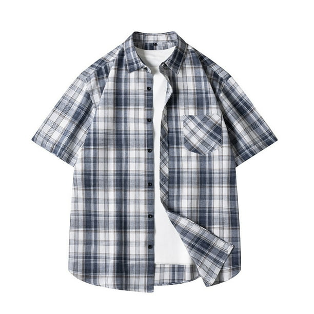 Blusa de Solapa de los Hombres, de Regreso Al Estilo de los Antiguos Abrigo de Manga Larga con Bolsillos de Botón para el Otoño Y el Uso Diario, Cárdigan de Poliéster Suave