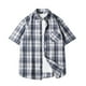 thumbnail image 1 of Blusa de Solapa de los Hombres, de Regreso Al Estilo de los Antiguos Abrigo de Manga Larga con Bolsillos de Botón para el Otoño Y el Uso Diario, Cárdigan de Poliéster Suave, 1 of 7