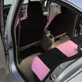 thumbnail image 3 of 4 Pack Car Front Seat Cover Pink Trucks Front Car Seat Covers Butterfly Design Universal Fit For Most Cars, 3 of 4