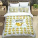 thumbnail image 3 of Funda de edredón con estampado de Pokémon de anime japonés y fundas de almohada, juego de cama con impresión digital 3D de microfibra, tamaño doble, tamaño Queen y King, 3 of 5