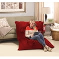 thumbnail image 1 of Puff Original Baggy Sack Suede Red160 x 130 cm Baggy Puff Original Baggy Sack Suede Red160 x 130 cm, 1 of 2