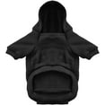 thumbnail image 7 of Cozy Winter Dog Hoodie for Small Dogs & Cats - Fleece Lined Chihuahua Sweater with Pocket, Autumn Puppy Outfits (Black, L), 7 of 7