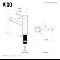 thumbnail image 3 of VIGO Noma Single Handle Single-Hole Bathroom Faucet in Chrome, 3 of 11