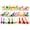 Assorted Color 48 count Rattle Mice, variant on General Assorted Mice Cat Toys Furry Rattle Mouse Kitten Toy Mini Mice for Indoor Cats Interactive Play Color Varies 24 Count
